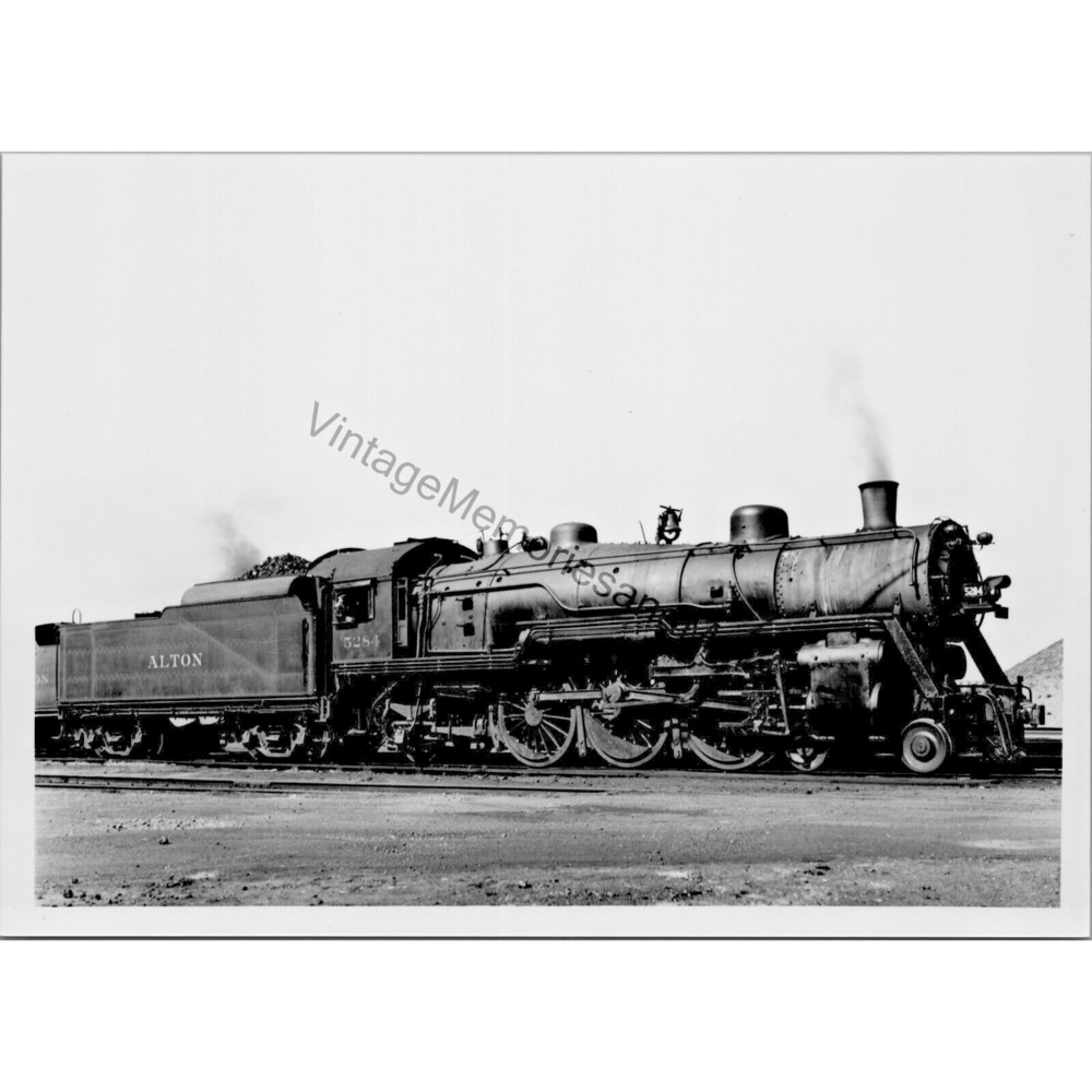 VTG The Alton Railroad Company 5284 Steam Locomotive "The Only Way" T2-26